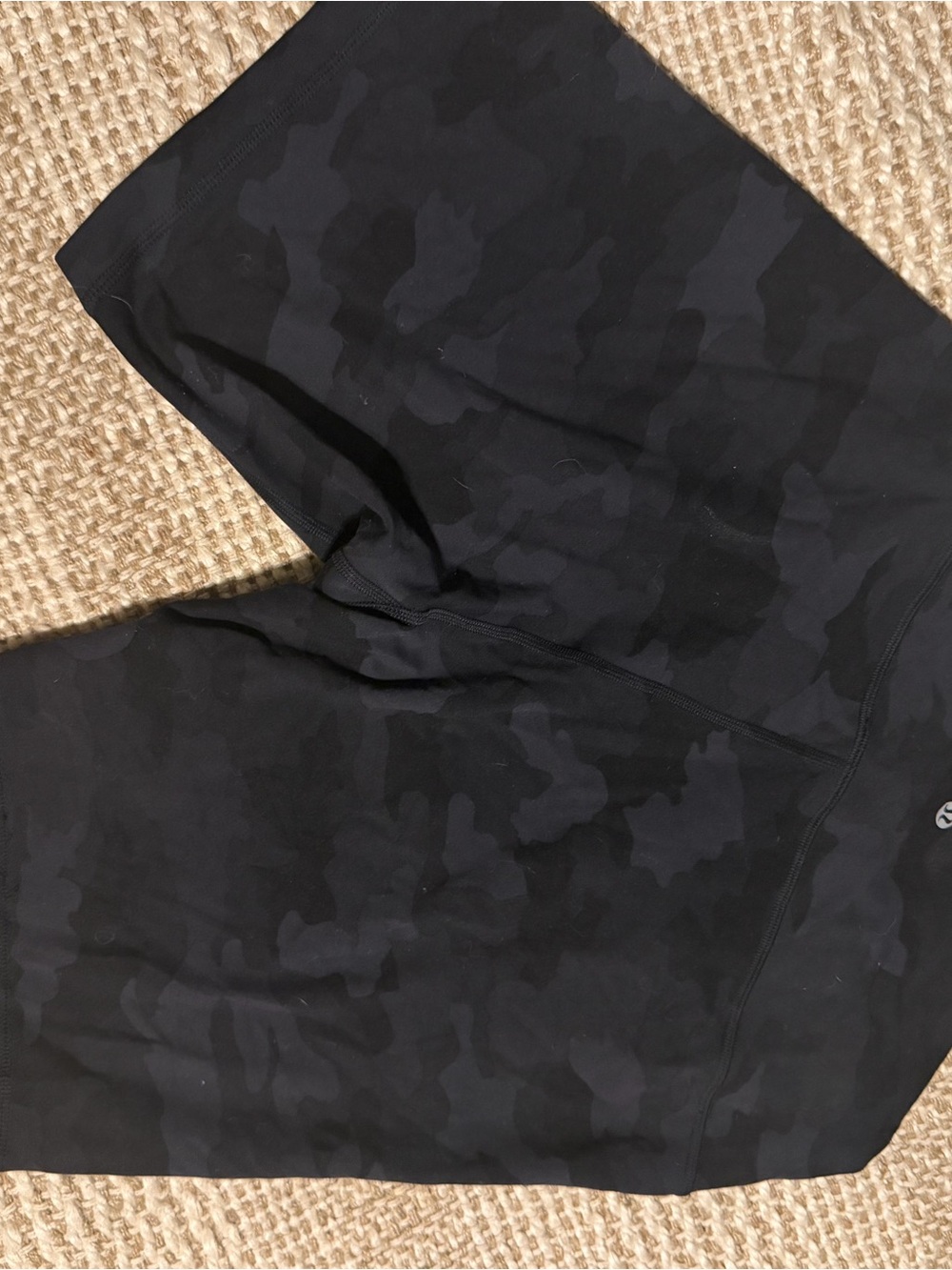 Women’s lululemon camo biker shorts size 14